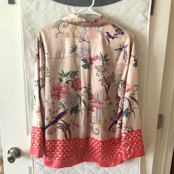LAST NWT ZARA PRINT SHIRT - Picture 13 of 14